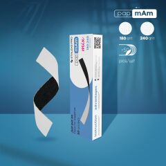 STALEKS EXPERT 22  papmAm Mix Çift Taraflı Düz Törpü için Değiştirilebilir Yedek Zımpara 180/240 Grit (50 adet)