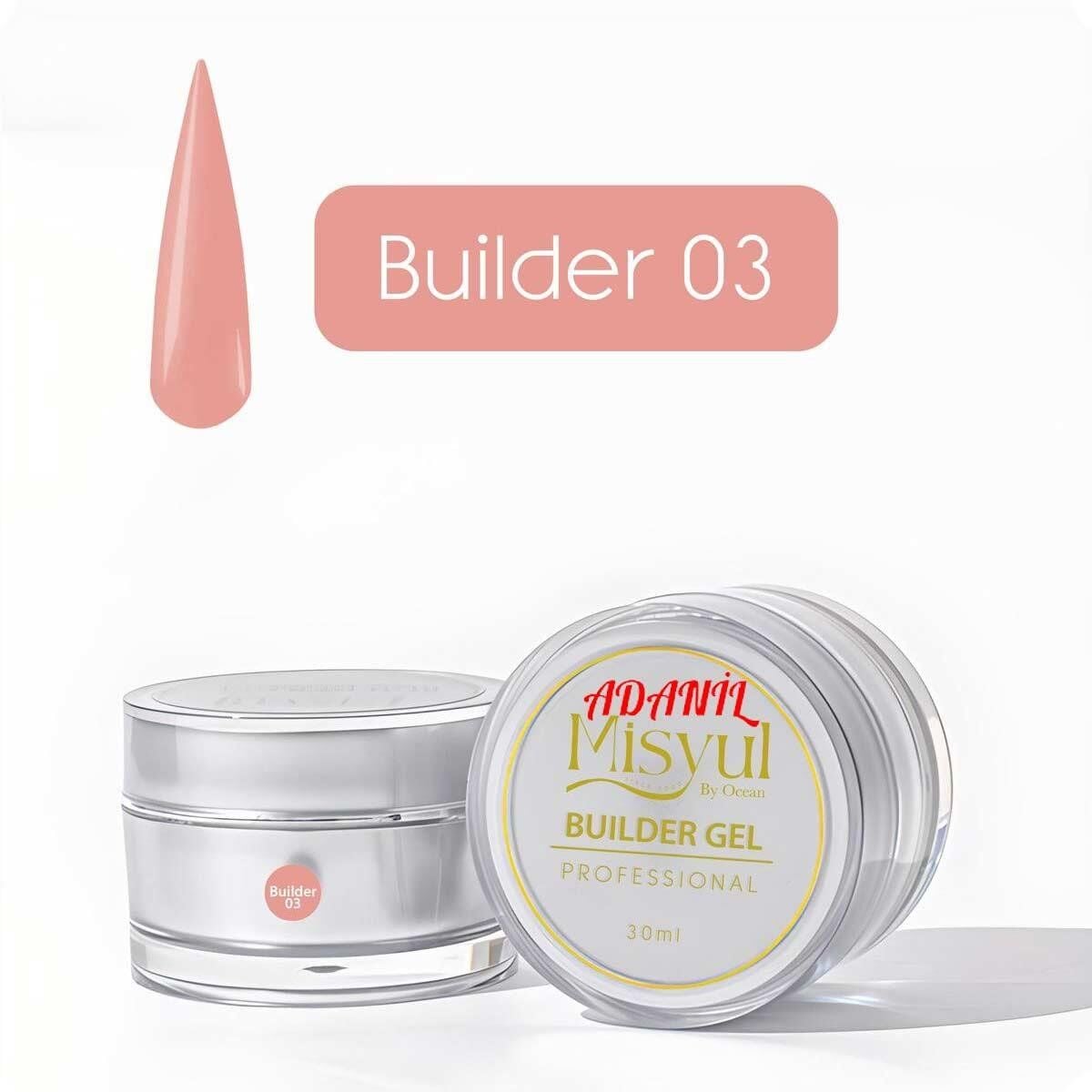 Adanil Misyul 30 ml Profesyonel Builder Gel 03 Şeftali
