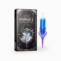 Pro Ocean Hearth Cartridges 1 Kutu 1007F - 0.30 mm - Kartuş Dövme ve MAST Kalıcı Makyaj İğnesi