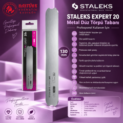 STALEKS EXPERT 20 Metal Düz Törpü Tabanı (130 mm)