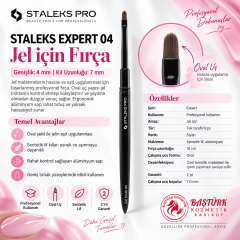 STALEKS EXPERT 04 Jel için Fırça - Genişlik 4 mm - Uzunluk 7 mm
